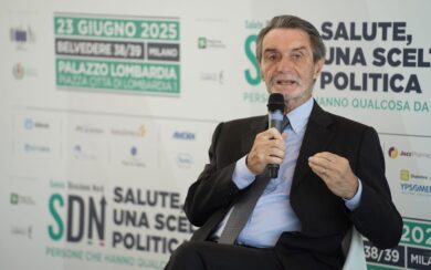 Fontana a Salute Direzione Nord: “Vogliamo libertà nella spesa delle risorse per la sanità”