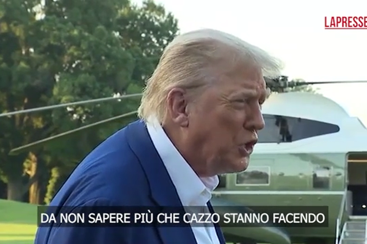 Trump furioso contro Iran e Israele: “Due paesi che non sanno che cazzo fanno”. Il video virale Trump furioso contro Iran e Israele: “Due paesi che non sanno che cazzo fanno”. Il video virale