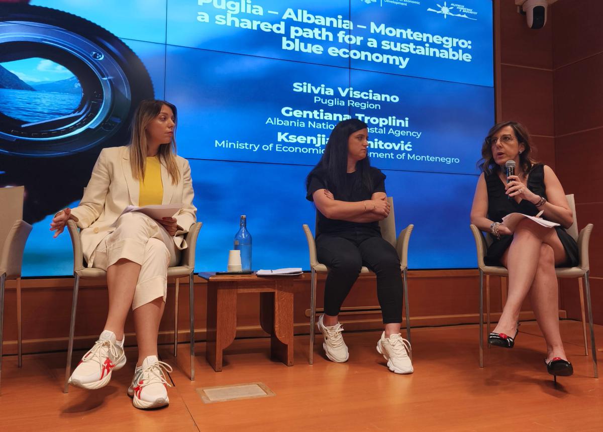 Blue Economy: Puglia, Montenegro e Albania innovazione e cooperazione nel Sud Adriatico Blue Economy: Puglia, Montenegro e Albania innovazione e cooperazione nel Sud Adriatico