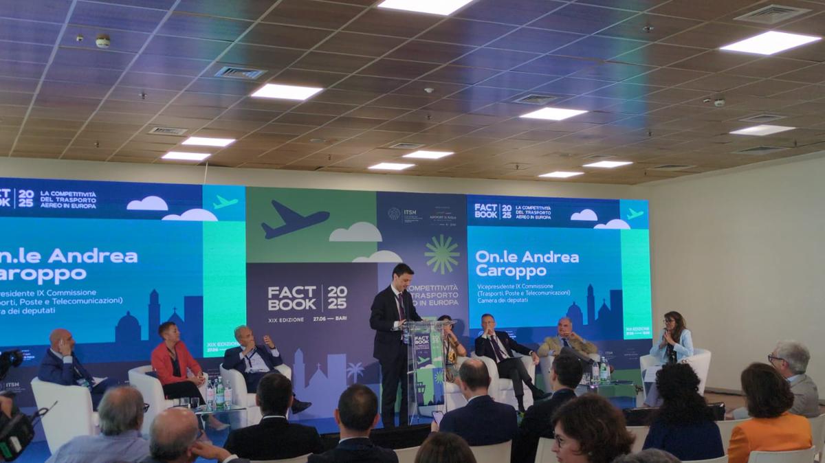 Fact Book 2025, Italia leader della ripresa del traffico aereo in Europa