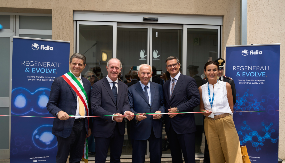 Fidia Farmaceutici inaugura nuovo polo produttivo e centro di formazione ad Abano Terme Fidia Farmaceutici inaugura nuovo polo produttivo e centro di formazione ad Abano Terme