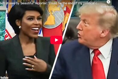 Trump incantato dalla “bella” giornalista: “E’ la fine della mia carriera politica”. Choc alla Casa Bianca