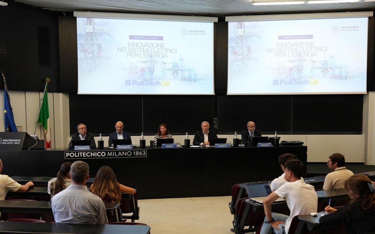 Terna e Politecnico di Milano presentano il master in “Innovazione nei sistemi elettrici per l’energia” Terna e Politecnico di Milano presentano il master in “Innovazione nei sistemi elettrici per l’energia”