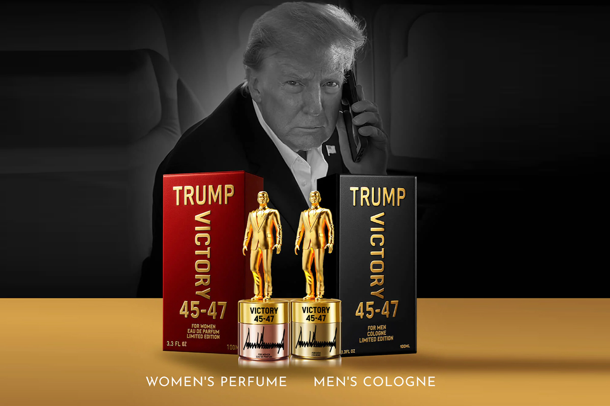 Donald Trump lancia “Victory 45-47”, il profumo ispirato alle sue vittorie presidenziali Donald Trump lancia “Victory 45-47”, il profumo ispirato alle sue vittorie presidenziali