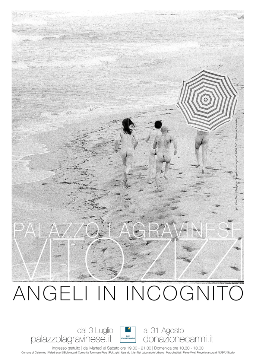 Cisternino, ‘Angeli in incognito’ di Vito Zizzi e le nuove foto Carmi