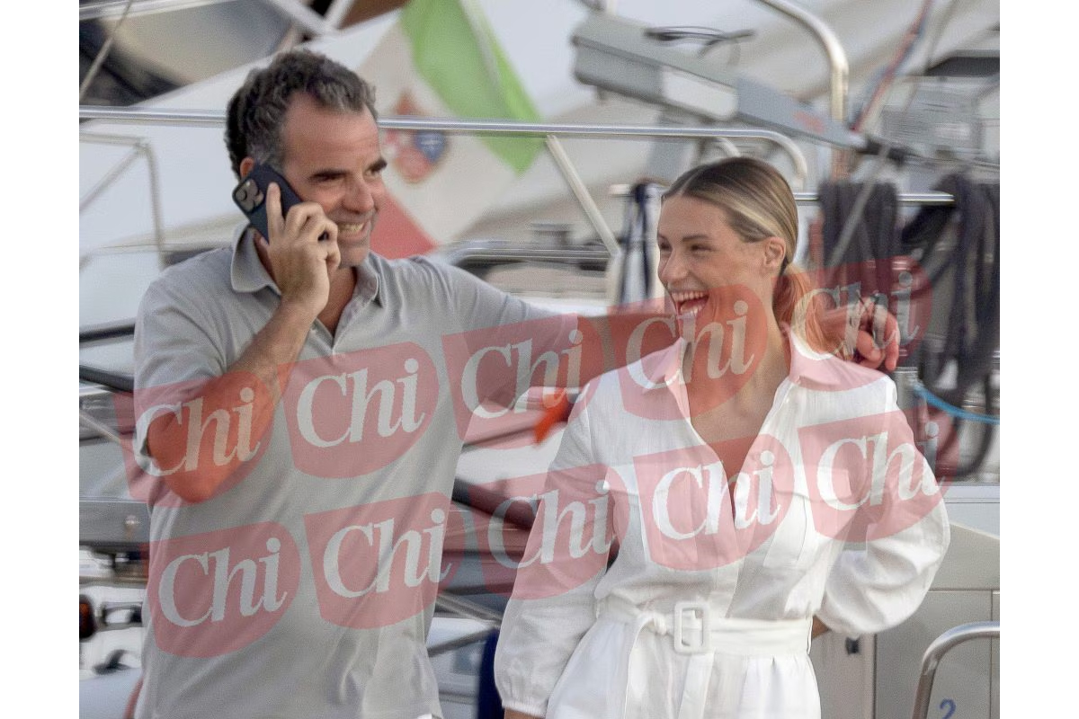 Michelle Hunziker e Nino Tronchetti Provera, la nuova coppia dell’estate: bacio da Vasco e abbracci in pubblico