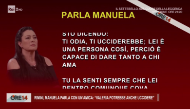 Omicidio Pierina, l’audio choc di Manuela Bianchi: “Valeria potrebbe anche uccidere”