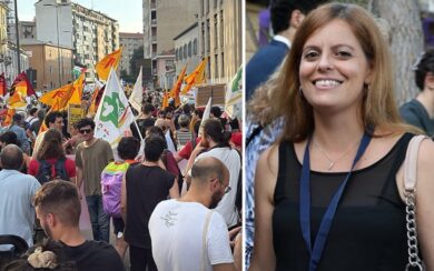 Milano, Ilaria Salis al corteo per il diritto alla casa: “Situazione insostenibile in città”
