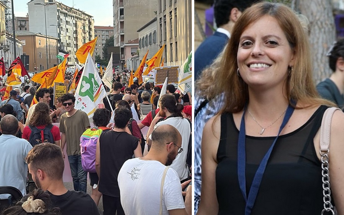 Milano, Ilaria Salis al corteo per il diritto alla casa: “Situazione insostenibile in città” Milano, Ilaria Salis al corteo per il diritto alla casa: “Situazione insostenibile in città”