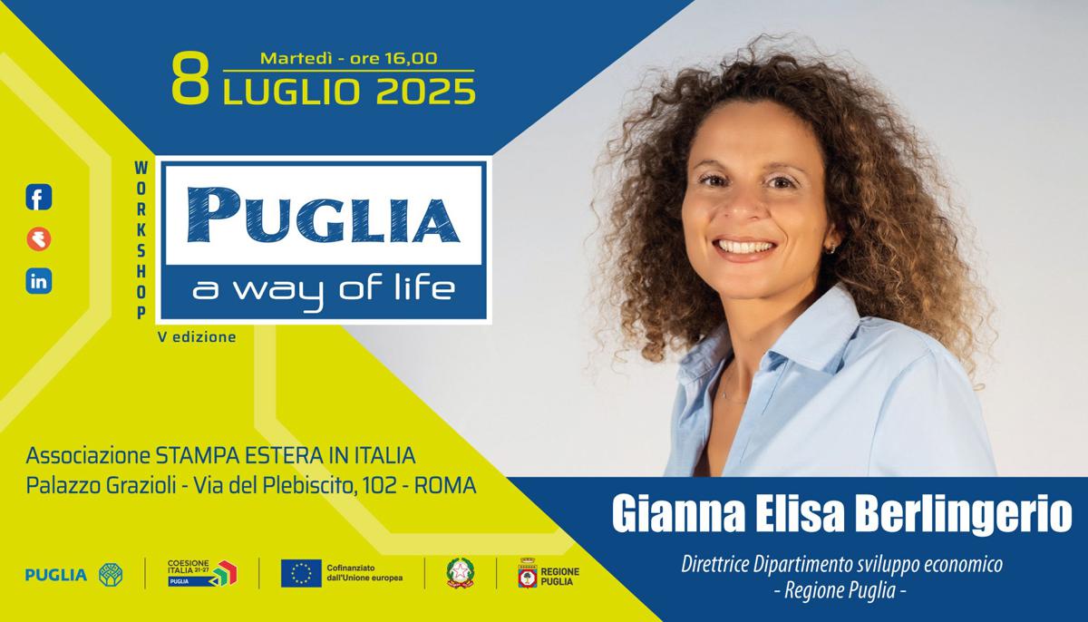 Puglia protagonista a Roma per stile di vita e sviluppo sostenibile