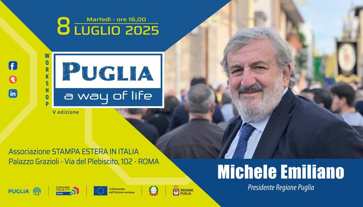 Puglia protagonista a Roma per stile di vita e sviluppo sostenibile