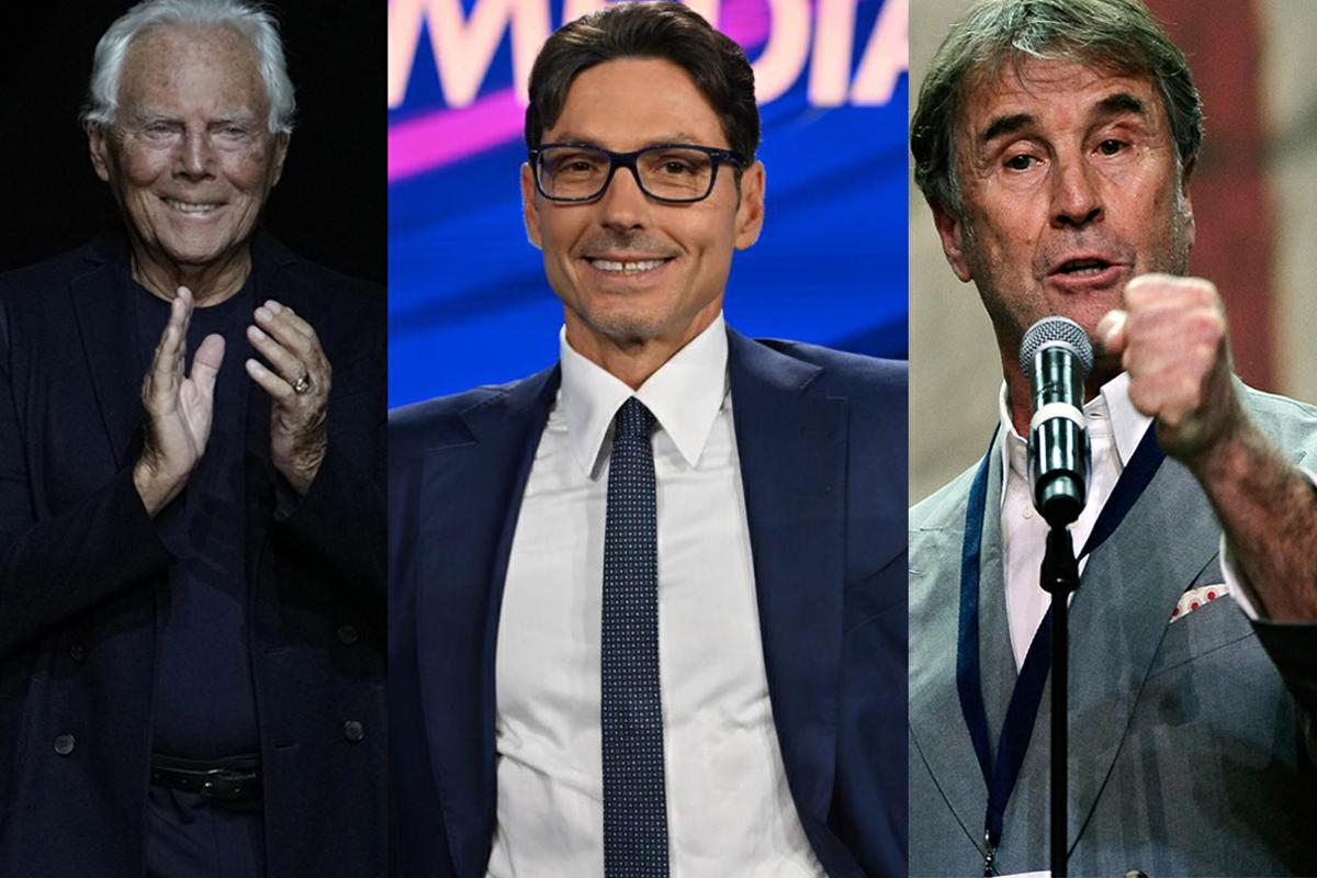 Galleria foto 'Giorgio Armani scatta, Pier Silvio Berlusconi resiste. Brunello Cuccinelli e Urbano Cairo… Top Manager Reputation, la nuova classifica' - foto 1