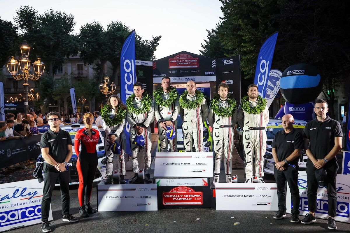 Trofeo Lancia 2025: Pisani domina il Rally di Roma Capitale