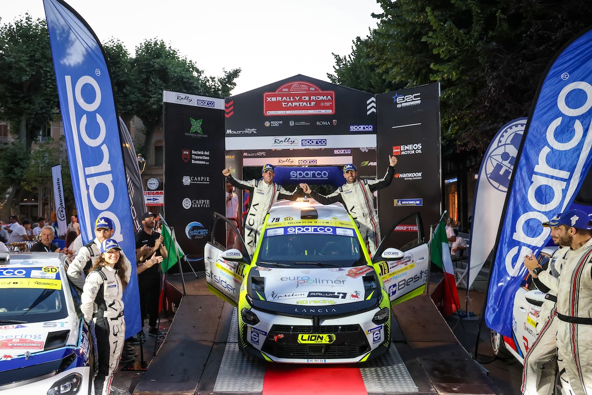 Trofeo Lancia 2025: Pisani domina il Rally di Roma Capitale