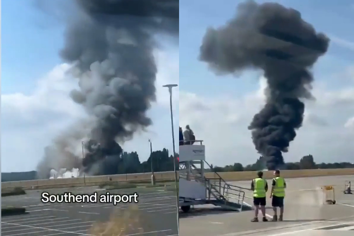 Tragedia a Londra, aereo precipita: 4 morti. Il momento dello schianto. VIDEO Tragedia a Londra, aereo precipita: 4 morti. Il momento dello schianto. VIDEO