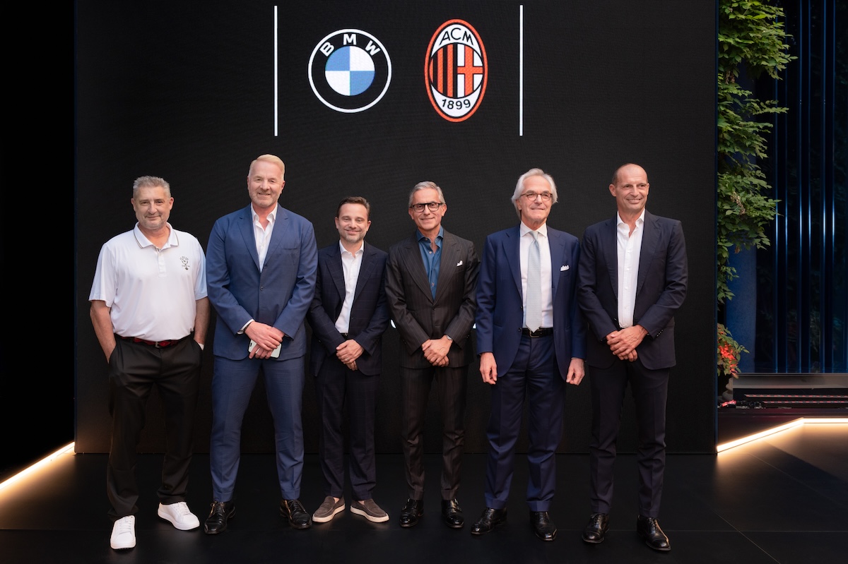AC Milan e BMW rinnovano la partnership tra sport e sostenibilità