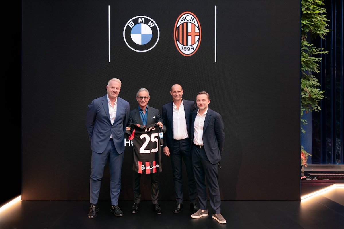 AC Milan e BMW rinnovano la partnership tra sport e sostenibilità