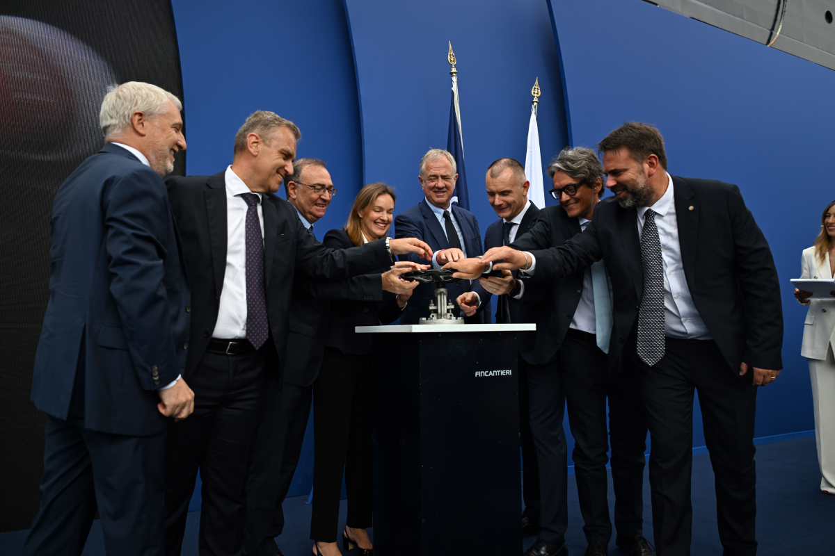 Fincantieri, celebrata a Sestri Ponente una triplice cerimonia per la flotta di MSC Explora Journey Fincantieri, celebrata a Sestri Ponente una triplice cerimonia per la flotta di MSC Explora Journey