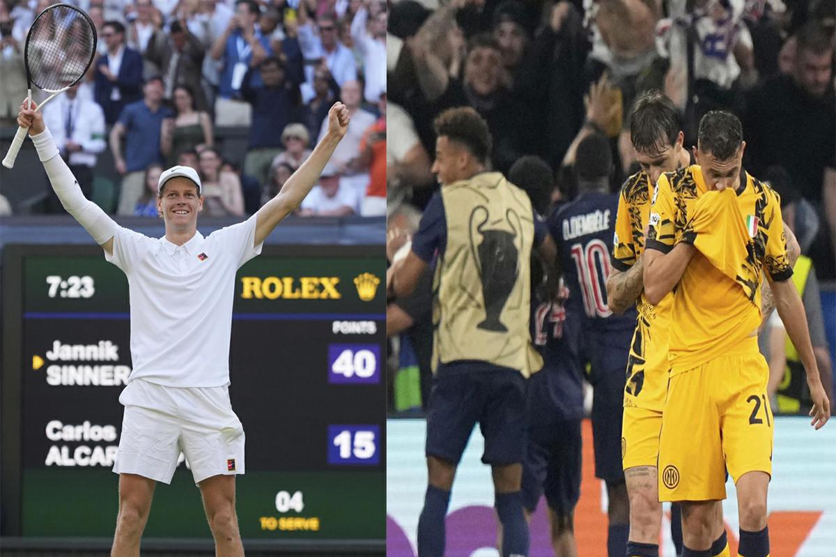 Sinner boom, ascolti tv? Solo l’Inter polverizzata dal Psg meglio di Jannik – Numeri, share e trend pazzeschi della finale di Wimbledon su TV8 e Sky Sinner boom, ascolti tv? Solo l’Inter polverizzata dal Psg meglio di Jannik – Numeri, share e trend pazzeschi della finale di Wimbledon su TV8 e Sky