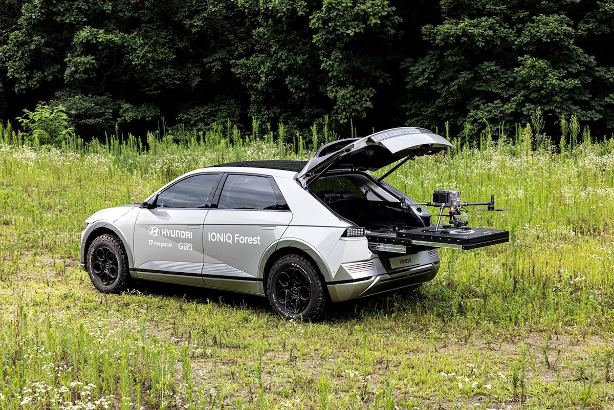 IONIQ 9 Seed Ball Drone: Hyundai lancia il SUV elettrico per l’ambiente