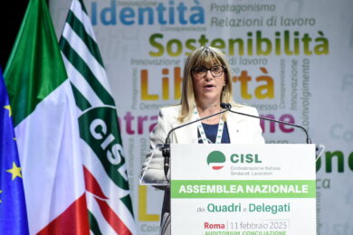 Poltrone, Daniela Fumarola rieletta  all’unanimità Segretaria Generale della Cisl