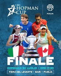 Tennis – Hopman Cup Bari 2025, la finale: Italia – Canada