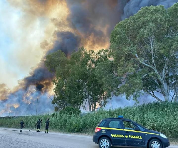 Incendi, la Puglia torna a bruciare: dal Gargano al Salento un mare di verde in fumo