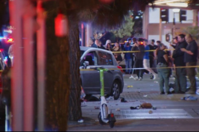 East Hollywood, un’auto si scaglia sulla folla fuori da una discoteca: 30 feriti, sette in condizioni critiche