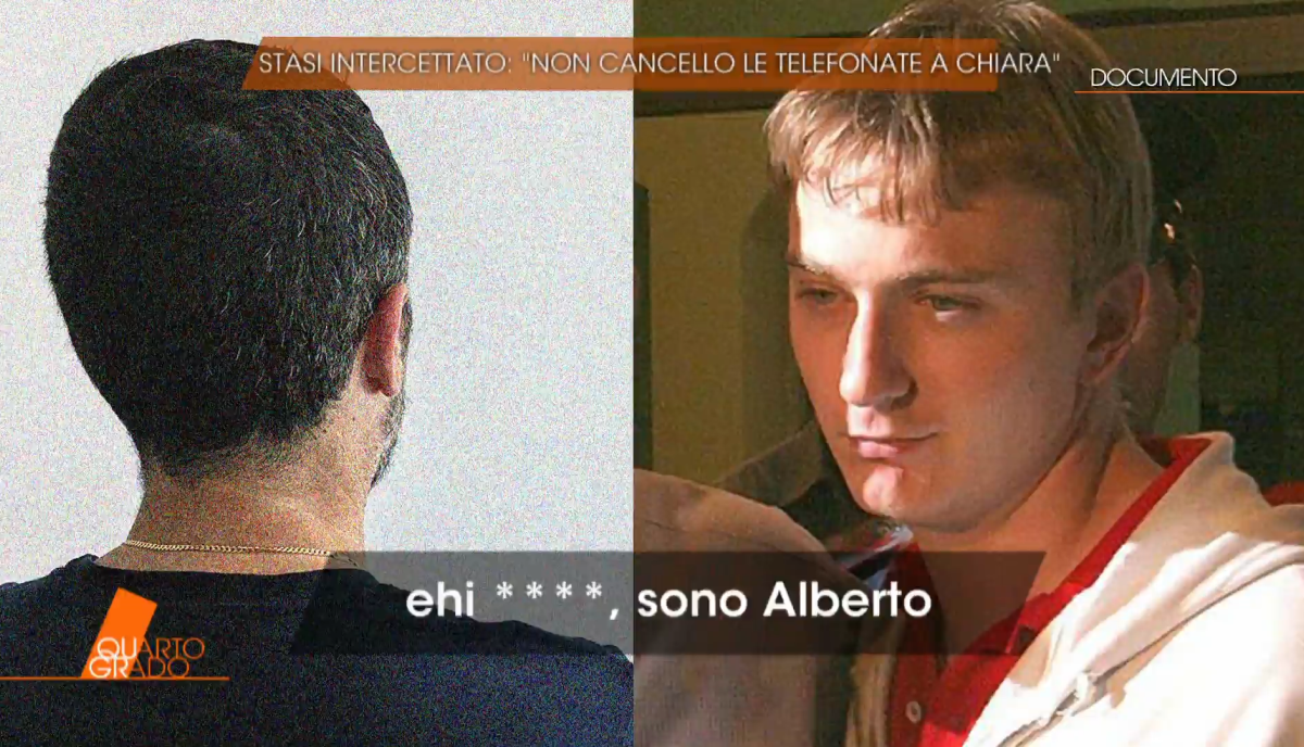 Delitto di Garlasco, la voce di Alberto Stasi a Quarto Grado: “Non voglio cancellare i messaggi di Chiara dal telefono” Delitto di Garlasco, la voce di Alberto Stasi a Quarto Grado: “Non voglio cancellare i messaggi di Chiara dal telefono”