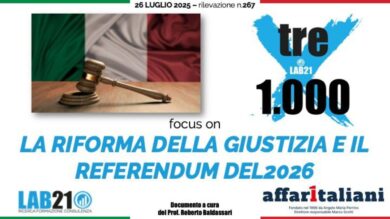 Sondaggio, referendum sulla riforma della giustizia: stravince il SI con il 62,1%. Trionfo del governo di Centrodestra