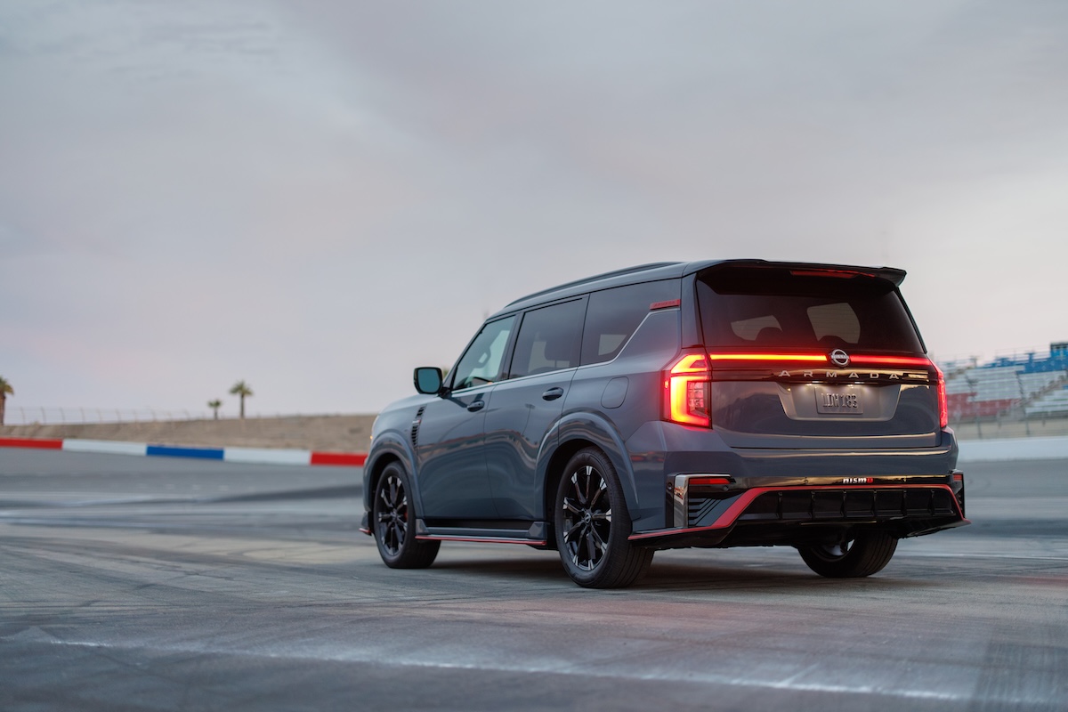 Nissan Armada NISMO, tecnologia racing e comfort in un design audace Nissan Armada NISMO, tecnologia racing e comfort in un design audace