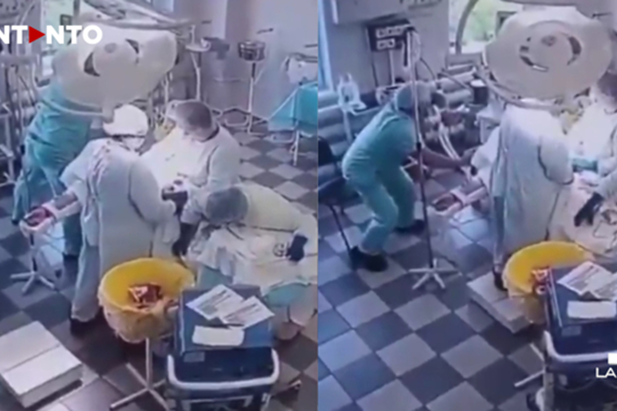 Terremoto in Russia, l’incredibile reazione dei chirurghi durante un intervento. VIDEO Terremoto in Russia, l’incredibile reazione dei chirurghi durante un intervento. VIDEO