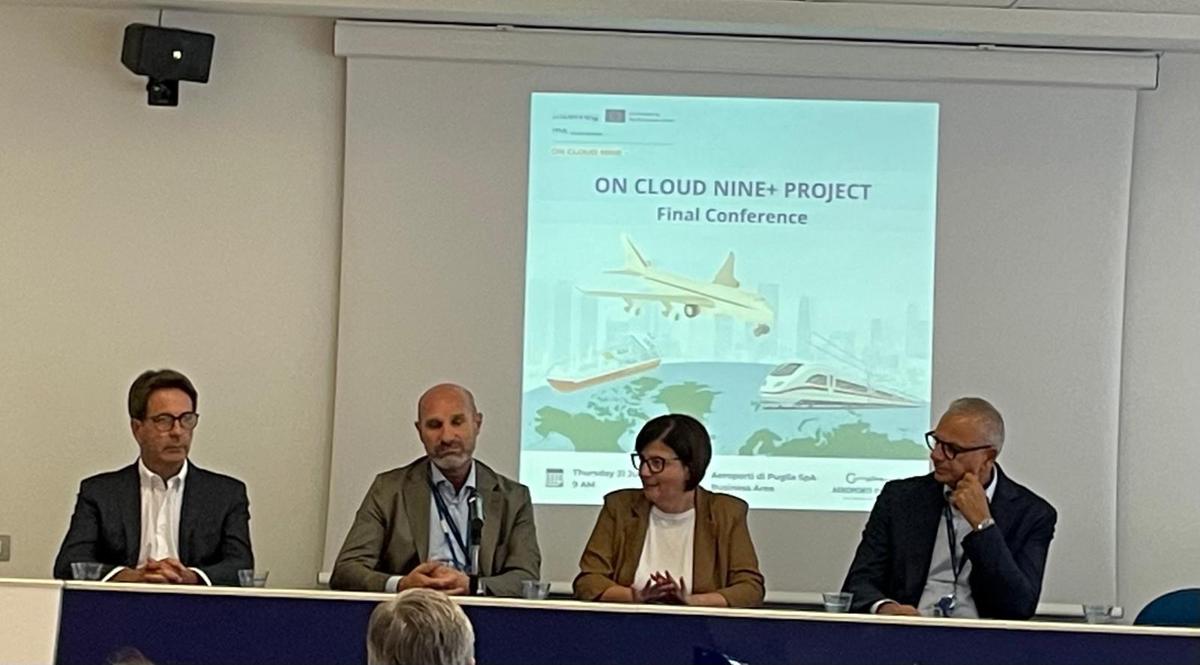 Aeroporti di Puglia, Conferenza Finale Progetto ON CLOUD NINE+ Aeroporti di Puglia, Conferenza Finale Progetto ON CLOUD NINE+