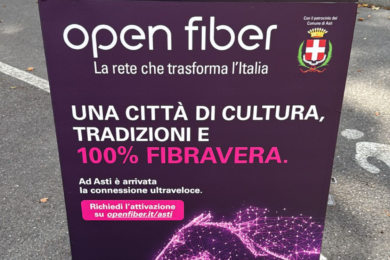 Open Fiber, sviluppato ad Asti il progetto di 120 cabinet stradali con il Qr code che racconta la città