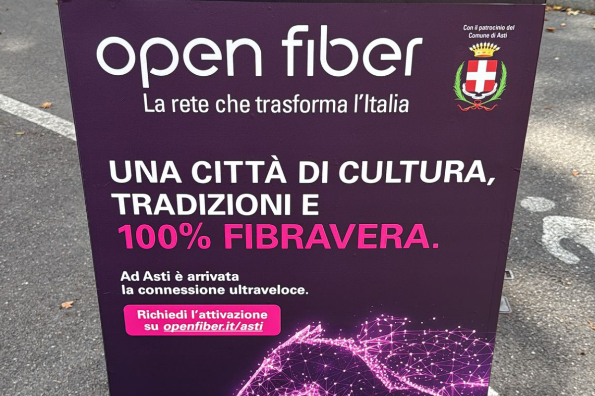 Open Fiber, sviluppato ad Asti il progetto di 120 cabinet stradali con il Qr code che racconta la città Open Fiber, sviluppato ad Asti il progetto di 120 cabinet stradali con il Qr code che racconta la città