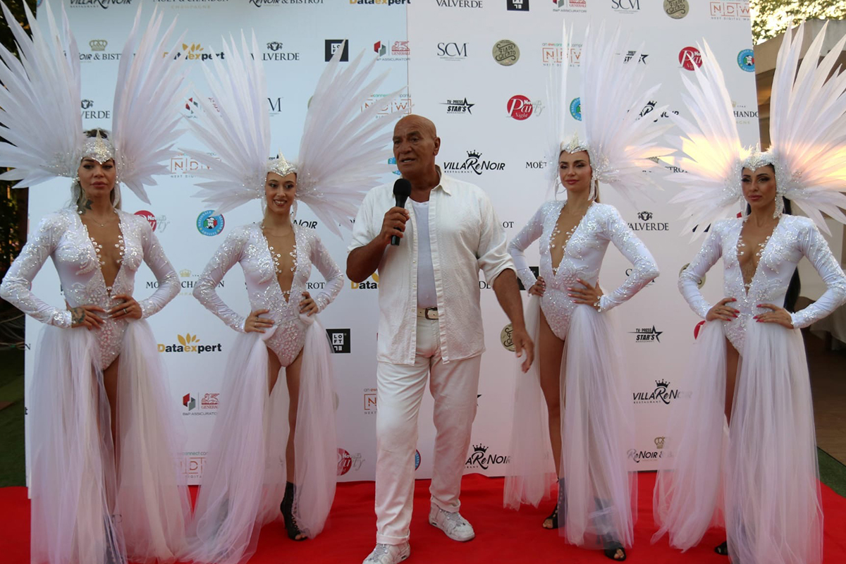 Sylvie Lubamba, Chiappucci, i tentatori di Temptation Island 2025… le star al White Dinner Water Show 2025