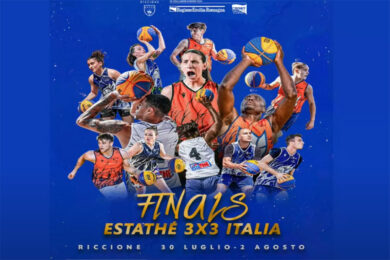 Basket: presentata a Riccione fase finale delle Estathé 3×3 Italia finals