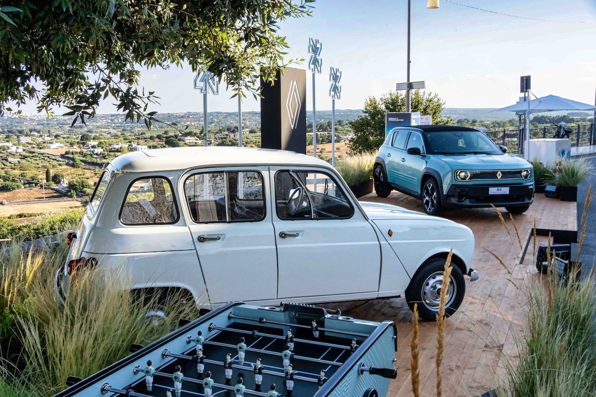 Renault R4 E-Tech protagonista al Viva! Festival 2025 in Puglia