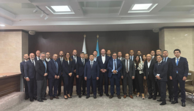 Maire guida la realizzazione del nuovo Complesso di Separazione del Gas di Tengiz in Kazakistan