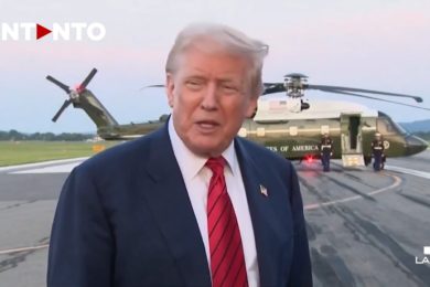 Donald Trump con Sydney Sweeney: “La sua pubblicità con i jeans mi piace moltissimo”. VIDEO