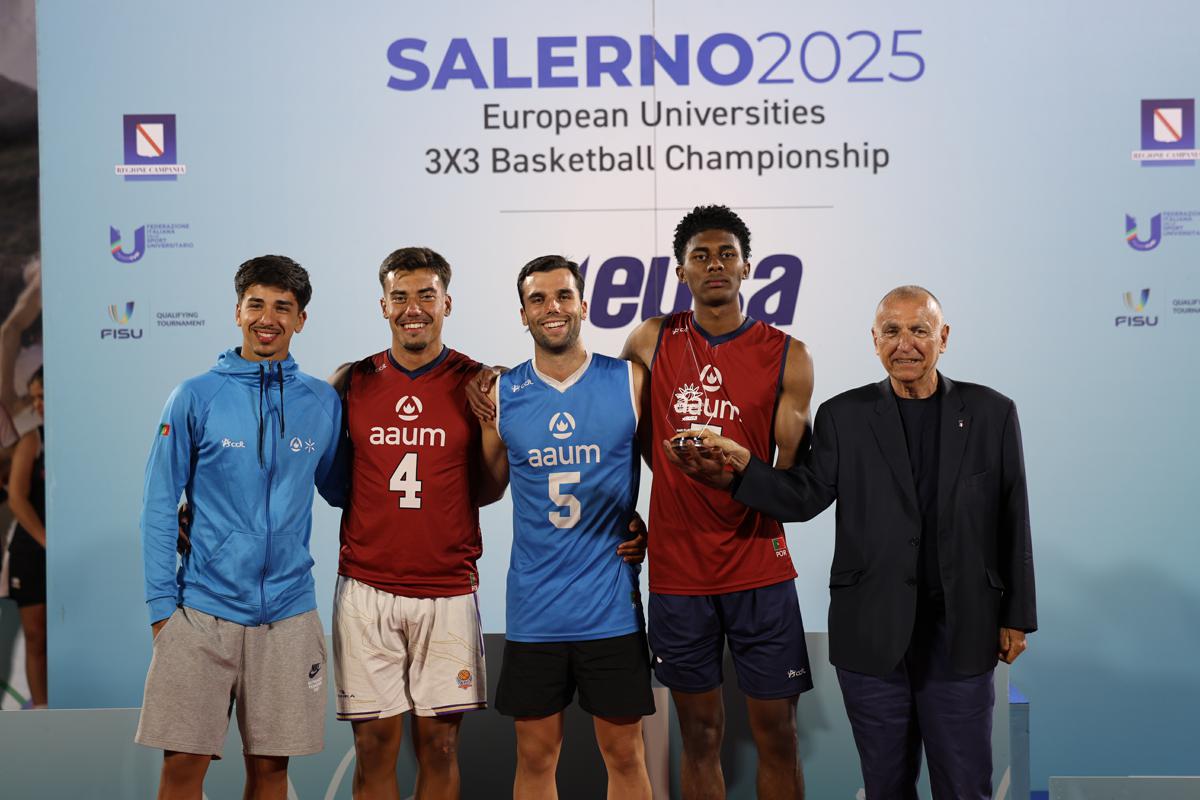Galleria foto 'Salerno capitale del basket universitario europeo, successo straordinario per il 3×3 Basketball Championship 2025' - foto 1