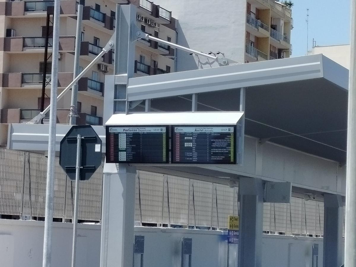 Nuovo terminal bus di Bari Centrale: apertura l’8 settembre