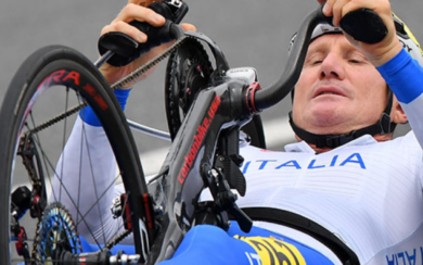 Paolo Cecchetto investito da un Suv durante l’allenamento: paura per il campione olimpico di handbike