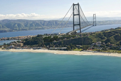 Ponte Messina, ricavi fino a 800 milioni all’anno ma impatto limitato su Pil Sud  – Le stime di Unimpresa