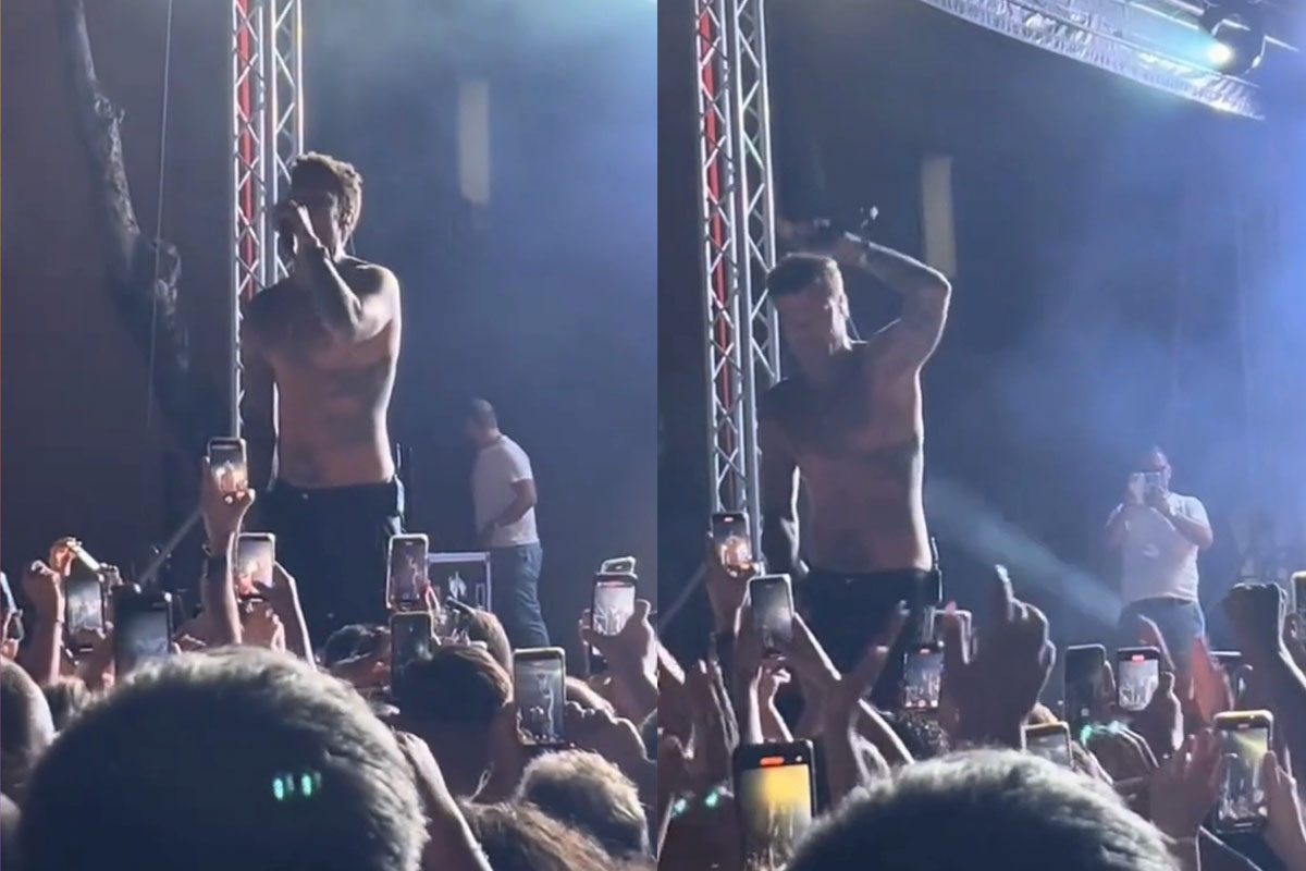 Fedez alla Festa dello Stocco risponde alle polemiche: “Andate orgogliosi, il resto mandatelo a fare in c…o” Fedez alla Festa dello Stocco risponde alle polemiche: “Andate orgogliosi, il resto mandatelo a fare in c…o”