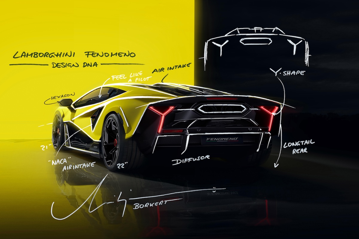 Lamborghini Fenomeno: la V12 ibrida da 1080 CV in 29 esemplari