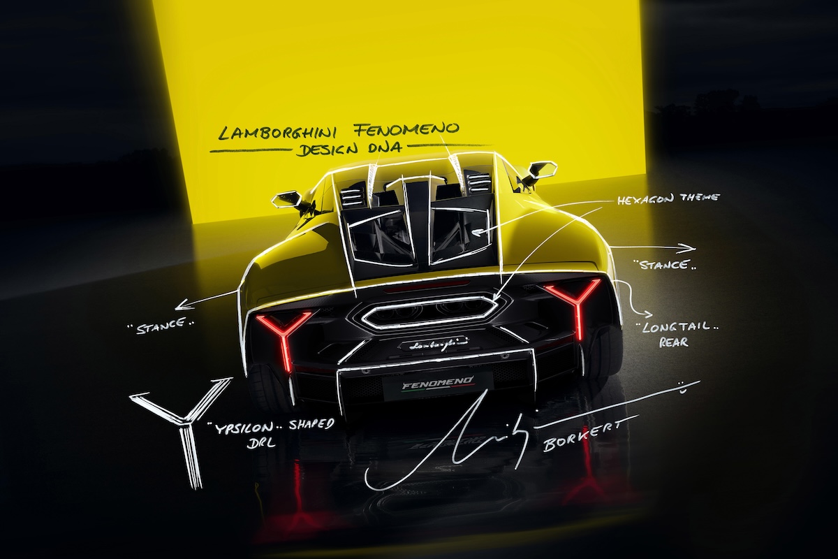 Lamborghini Fenomeno: la V12 ibrida da 1080 CV in 29 esemplari