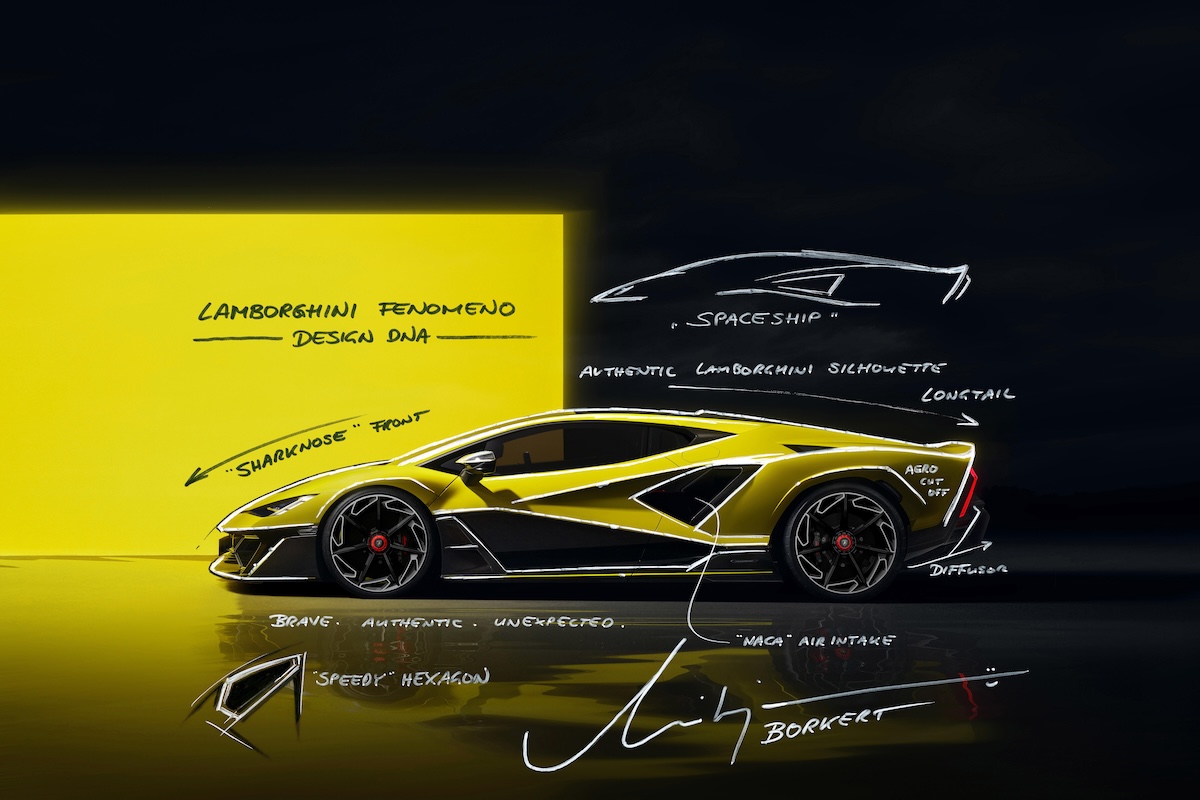 Lamborghini Fenomeno: la V12 ibrida da 1080 CV in 29 esemplari
