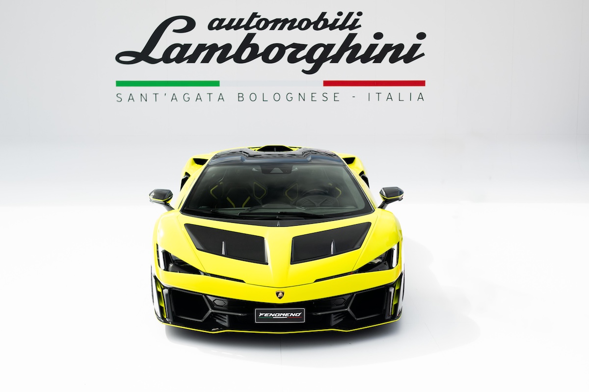 Nuova Lamborghini Fenomeno: potenza ibrida da 1.080 cavalli