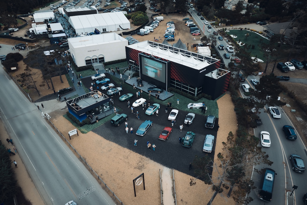 Mercedes-Benz protagonista a Pebble Beach: storia e futuro insieme